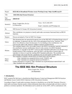 IEEE C802.16m-08/992 Project Title