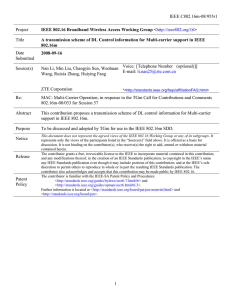 IEEE C802.16m-08/955r1 Project Title