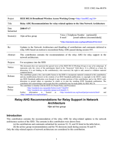 IEEE C802.16m-08/876 Project Title