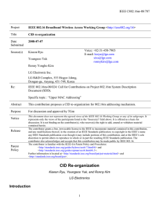 IEEE C802.16m-08/787 Project Title