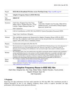 IEEE C802.16m-08/702 Project Title