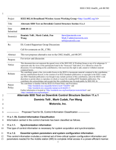 IEEE C802.16mDL_ctrl-08/502 1 Project