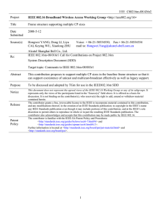 C80216m-08/436r2 IEEE Project