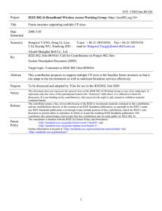 C80216m-08/436 IEEE Project