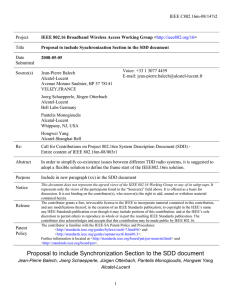 IEEE C802.16m-08/147r2 Project Title