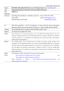 IEEE C802.16m-08/131r1 Project Title Date