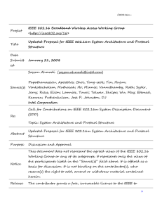 Project IEEE 802.16 Broadband Wireless Access Working Group &lt;