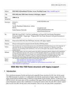 IEEE C802.16m-07/215r1 Project Title
