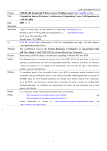 IEEE C802.16m-07/287r2 Project Title &lt;