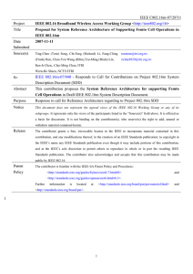 IEEE C802.16m-07/287r1 Project Title &lt;