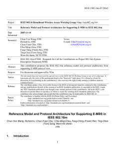 IEEE C802.16m-07/286r2 Project Title