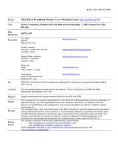 IEEE C802.16m-07/251r1 Project Title Date