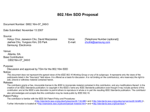 802.16m SDD Proposal