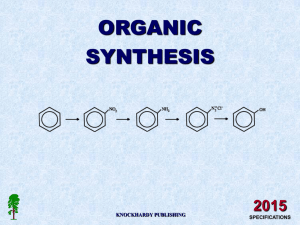 ORGANIC SYNTHESIS 2015 NOCKHARDY PUBL