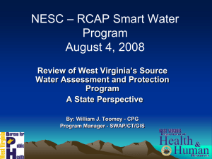 – RCAP Smart Water NESC Program August 4, 2008