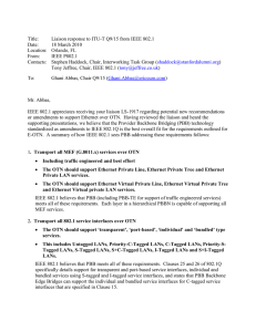 Title: Liaison response to ITU-T Q9/15 from IEEE 802.1 Date: