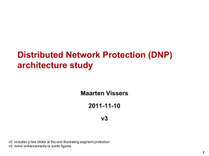 Distributed Network Protection (DNP) architecture study Maarten Vissers 2011-11-10