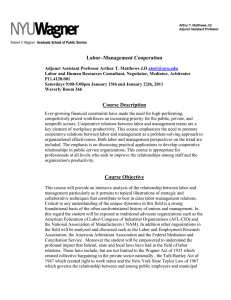 Labor–Management Cooperation