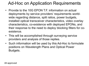 Ad-Hoc on Application Requirements