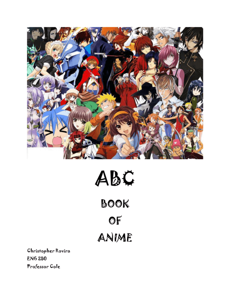 História ABC de anime para maiores. - História escrita por Menina_Otaku_S2  - Spirit Fanfics e Histórias