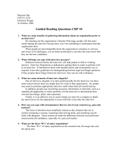 Guided Reading Questions CHP 10