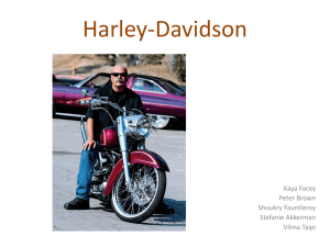 Harley-Davidson Kaya Facey Peter Brown Shoukry Fauntleroy