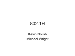 802.1H Kevin Nolish Michael Wright