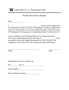 Remote Hire Notary Request