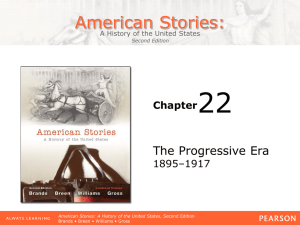 22 American Stories: The Progressive Era Chapter