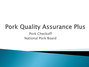 Pork Checkoff National Pork Board
