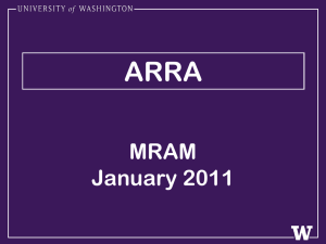 ARRA MRAM January 2011