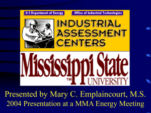 Presented by Mary C. Emplaincourt, M.S.