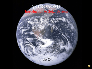 ASTRONOMY Introduction to Solar System de Oit