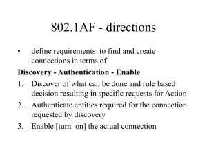 802.1AF - directions