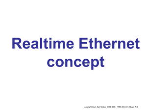 Realtime Ethernet concept 1