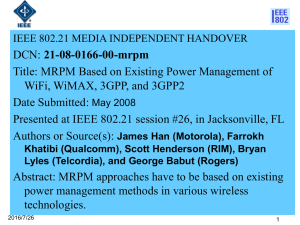 21-08-0166-00-mrpm Title: MRPM Based on Existing Power Management of Date Submitted: