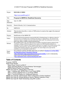 21-08-0177-02-mrpm Proposal to MRPM for Redefined Scenarios  Project Title