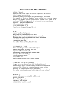 GEOGRAPHY 378 MIDTERM STUDY GUIDE  WORLD VILLAGE