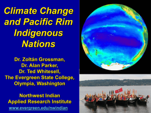 Climate Change and Pacific Rim Indigenous Nations