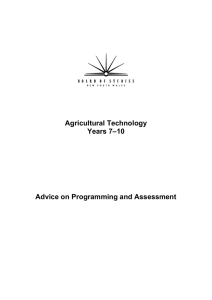 Agricultural Technology –10 Years 7