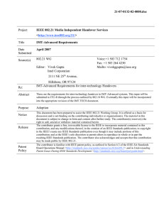 21-07-0132-02-0000.doc IEEE 802.21 Media Independent Handover Services &lt;