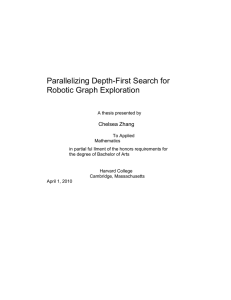 Parallelizing Depth-First Search for Robotic Graph Exploration Chelsea Zhang