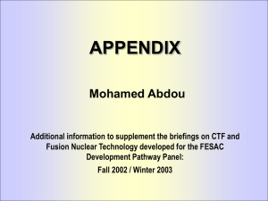 APPENDIX Mohamed Abdou