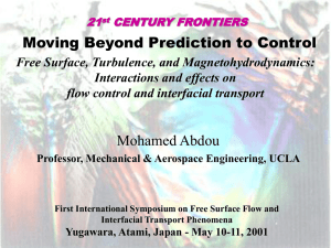 Moving Beyond Prediction to Control
