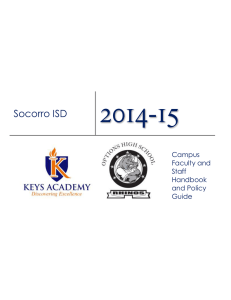 2014-15 Socorro ISD