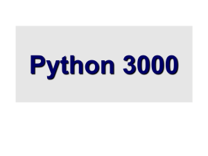 Python 3000