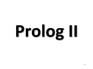 Prolog II 1