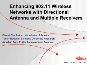 Enhancing 802.11 Wireless Networks with Directional Antenna and Multiple Receivers