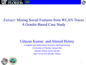 Extract A Gender-Based Case Study Udayan Kumar  and Ahmed Helmy