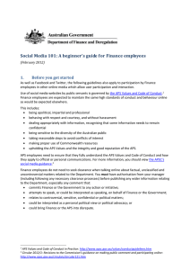 Social Media 101: A beginner’s guide for Finance employees 1.